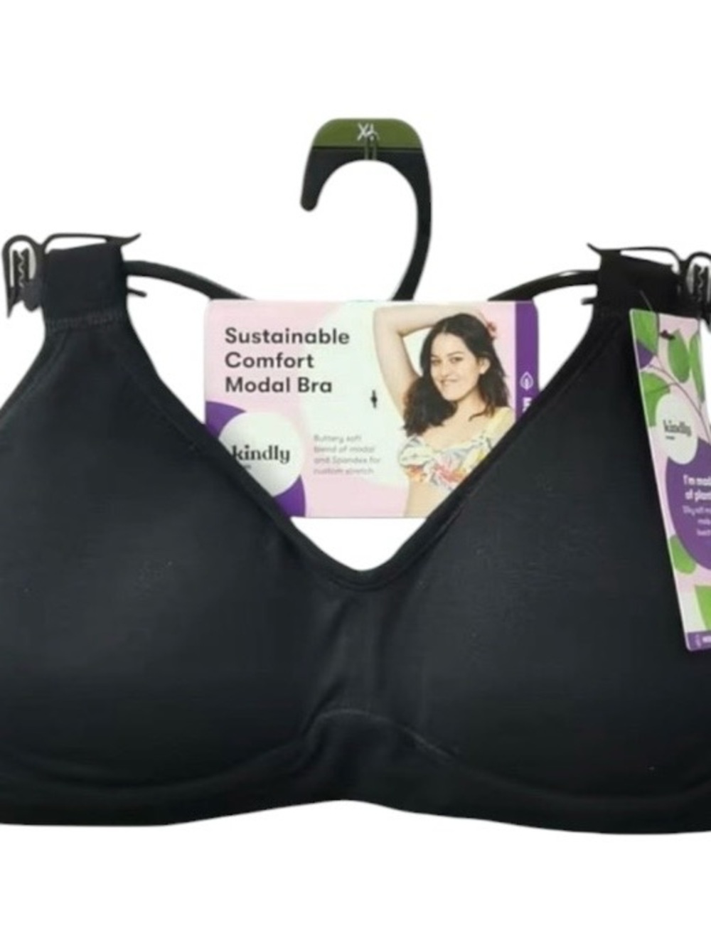 Kindly Yours Women's Sustainable Comfort Modal Lounge Pullover Bra